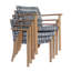 Catherine Stacking Teak Armchair