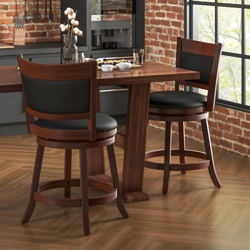Tabouret de comptoir pivotant 25 po Lequan