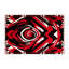 Tapis intérieur et extérieur Scarlet Abyss-804349334