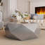 Table basse moderne en acier inoxydable, pour le salon-129197405