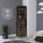 2-Shelf Dark Brown 8 Bar Cabinet, Enhancing Decorative Aspect Of Your Space Stylish Cabinet With Storage And Display Options-2027664565