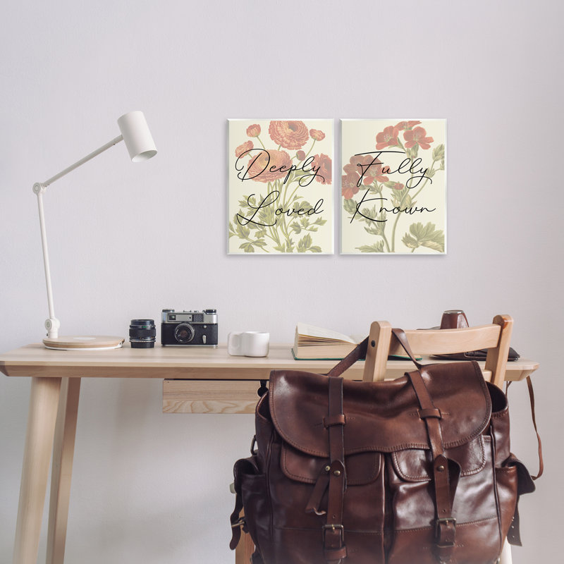  Ensemble de plaques murales «Lived & Known Florals» par Daphne Polselli