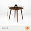 Table de salle à manger ronde 36 "-371718317