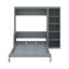 Lit escamotable double avec bureau et bibliothèque-82047643-82047650