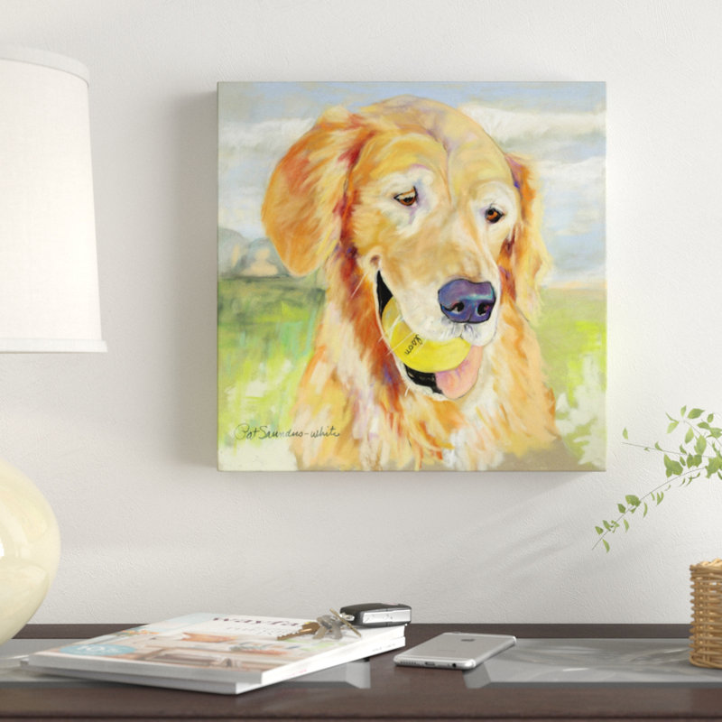 « gus », reproduction d’art sur toile, H 24 po x l 24 po x P 2 po