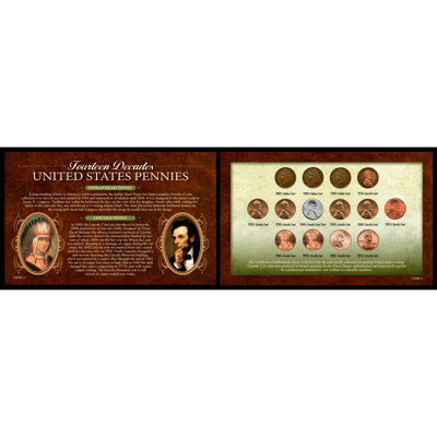 14 Decades of US Pennies Portfolio