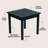 Archer 18.9" Modern Classic Square Slatted Solid Acacia Wood Indoor/Outdoor Adirondack Side Table-171031250