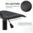 Juddson Adjustable Swivel Bar Stools Set of 2, Modern PU Leather Backless Counter Height Stools with Footrest & Gas Lift  for Kitchen Island, Home Bar-663448003-574354624