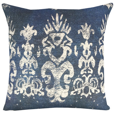 Island Shibori Throw Pillow