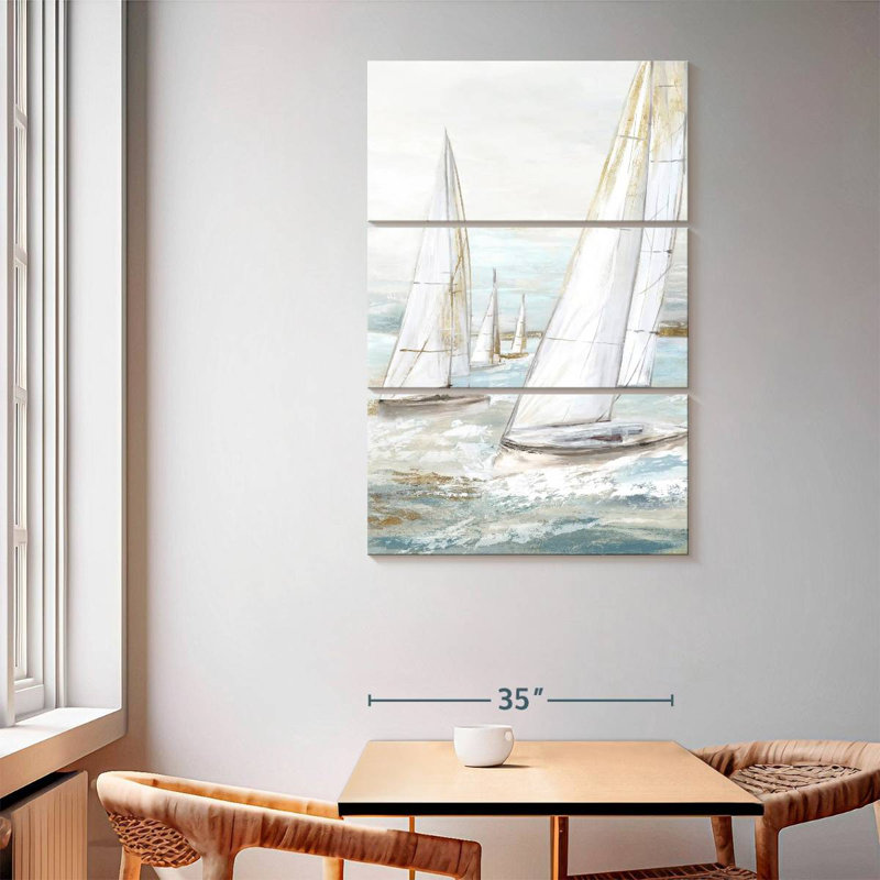 Mehar Windswept Sails II, 65" H x 42" W