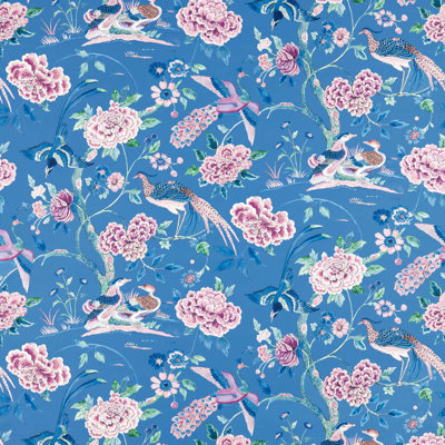 Indienne Peacock Fabric
