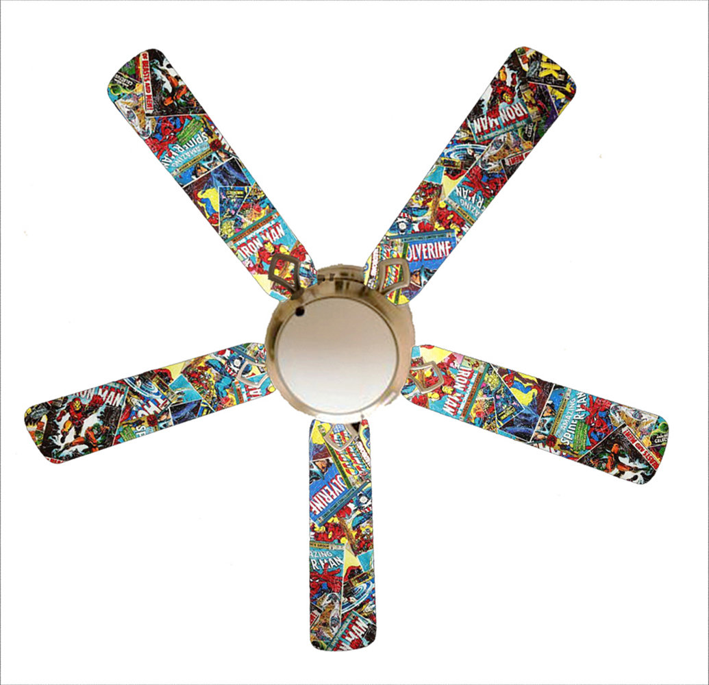52.00'' Ceiling Fan with Light Kit 888 Cool Fans