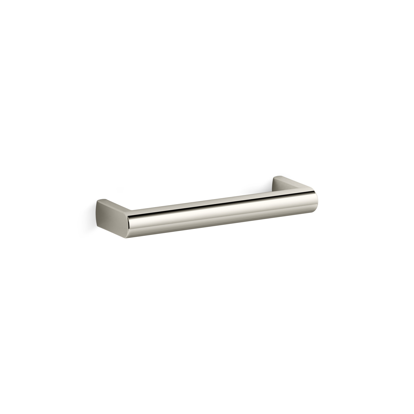 Components Bar Cabinet Pull, Polished Nickel, 5"