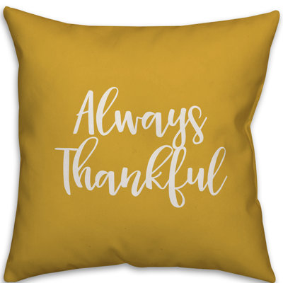  Housse de coussin Always Thankful