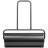 Push Lawn Roller 17 Gal, Steel, Black