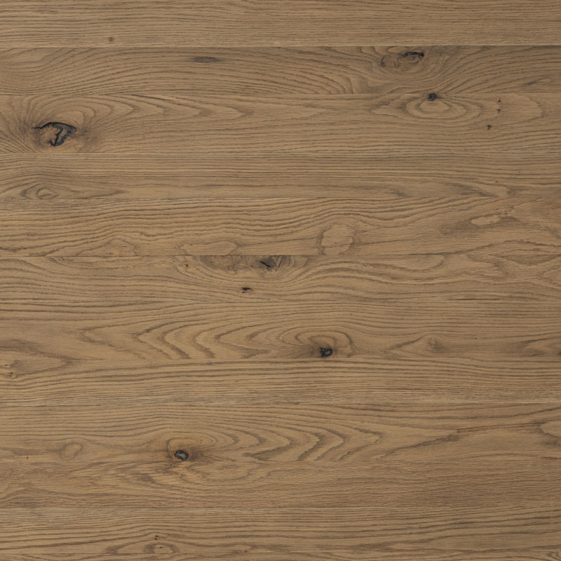 Noeline Dining Table, Resawn Worn/Brushed Brass