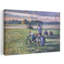 Picking Peas Classic Abstract Landscape Spring Wall Art Print by Camille Pissarro - 1 Piece Wrapped Canvas Wall Art-1702514953