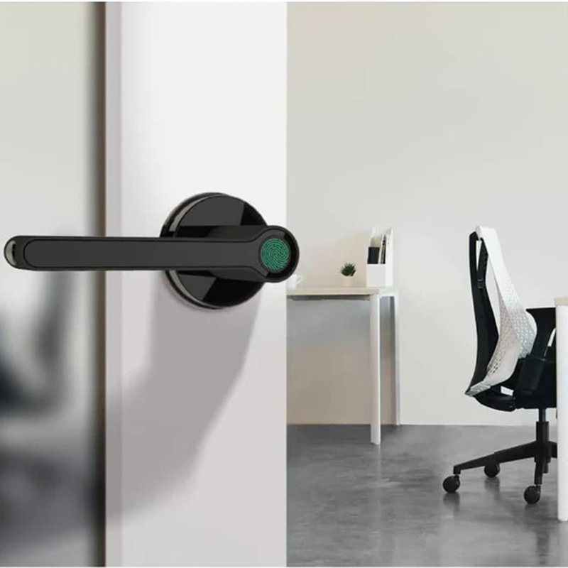 Serrure de porte d'entrée sans clé avec poignée Breeze