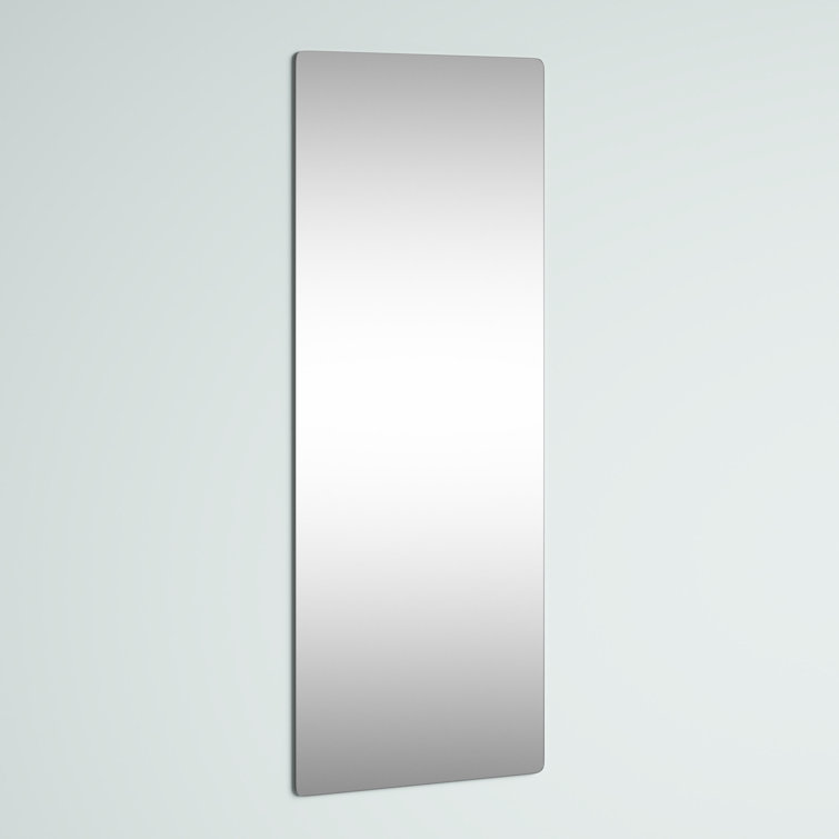 Mirror In Metallic Mercury With Mirror Strips Frame - AptDeco