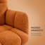 Chaise berçante moderne avec dossier haut Sherpa-375757715
