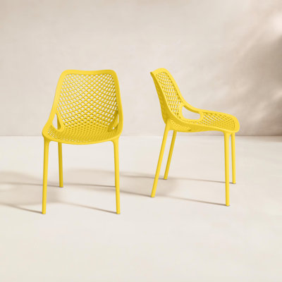 Farrah Stackable Patio Side Chair