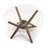Exeter Round Glass Top Table-20345119-29000791