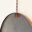 Arasa Antique Copper Hanging Chain Wall Mirror-111446279-111446285