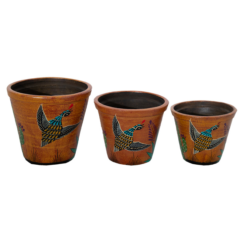 "Grand ensemble" de pots à fleurs Southwest