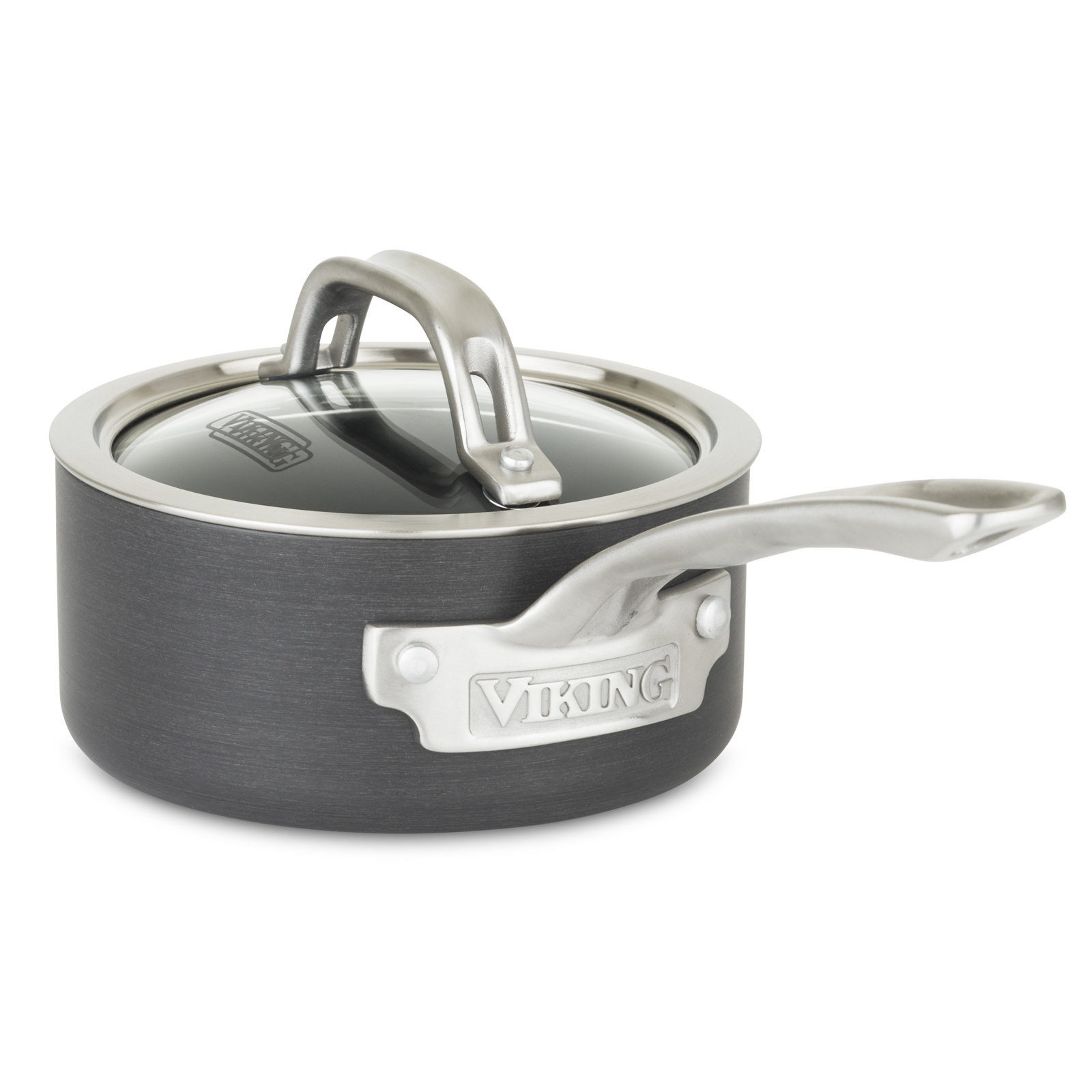 Viking Hard-Anodized Non-Stick Saucepan, 1 qt.