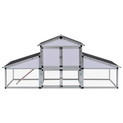 Barksdale 20.55m² Chicken Coop with Chicken Run