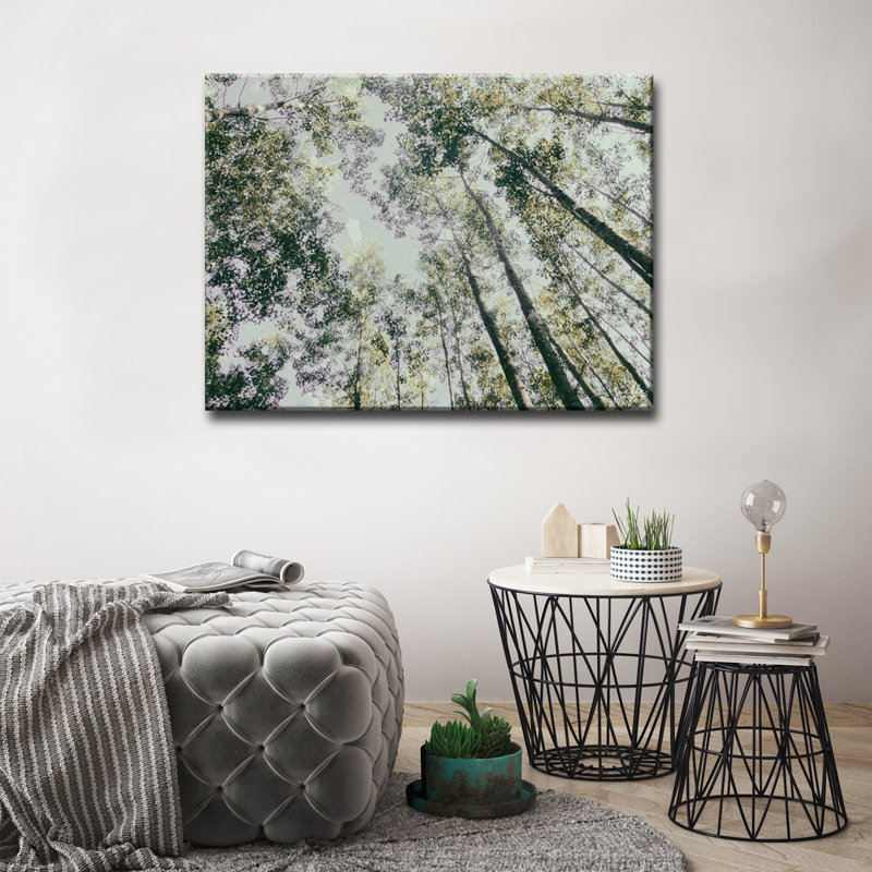« tremblement de votre arbre », impression sur toile enroulée, H 12 po x l 16 po