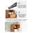 All Solid Wood Kitchen Storage Food Cabinet