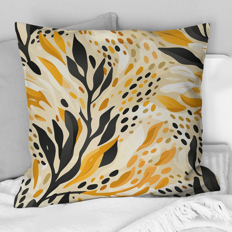 Coussin décoratif, H 16 po x l 16 po