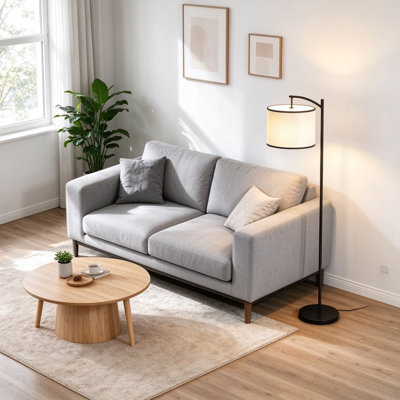 56.42 " Tray Table Floor Lamp