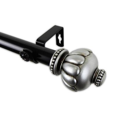 Shumate Adjustable Single Curtain Rod