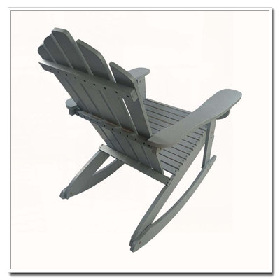 Chaise Adirondack inclinable en bois