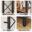 7-Tier Industrial Corner Bookcase, Tall Corner Shelf Storage Display Rack with Metal Frame for Living Room Home Office-373204242
