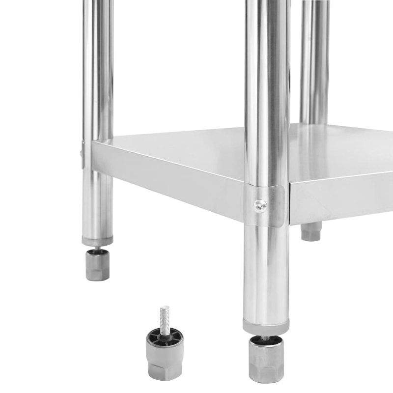 Table de cuisine Kitchen Kitchen, H 33,5 po x l 23,6 po x P 23,6 po