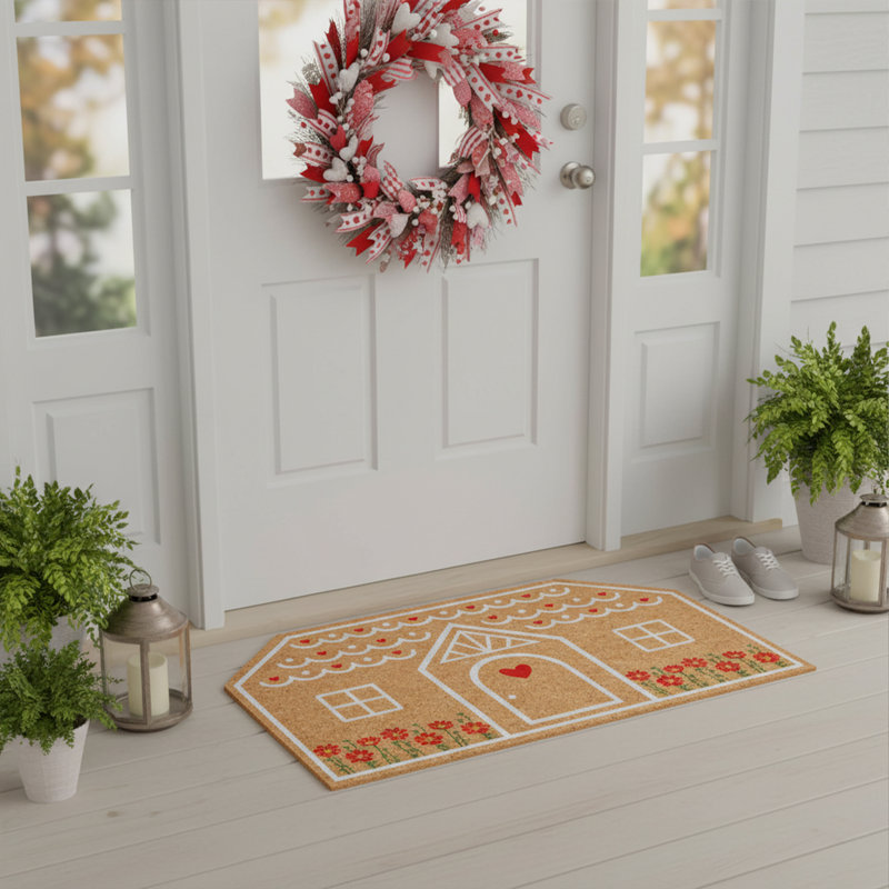 Love Cottage Doormat, 24"x36", 24" x 36"
