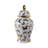 Gherghina Decorative Ceramic Butterfly Design Jar With Lid - Contemporary Tall Table Jar Decor - Versatile Jar Or Vase For Flowers In Living Room-20992764