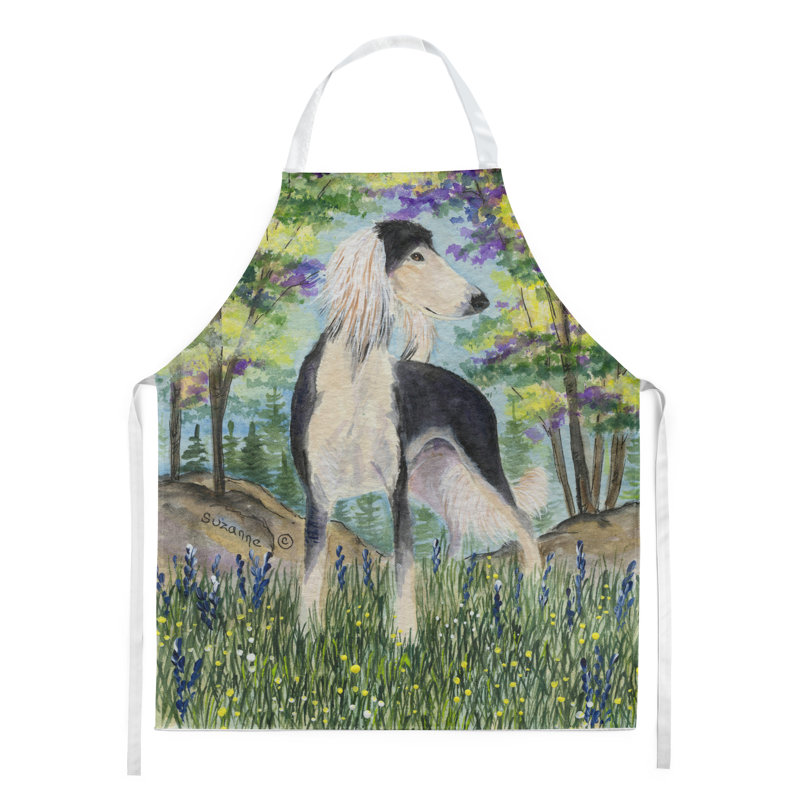 No Pattern Bib Apron