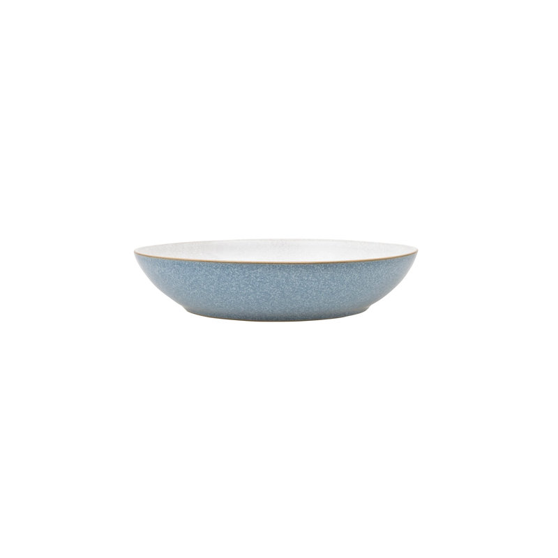 Natural Canvas 35.5 oz. Denby Pasta Bowls, Blue