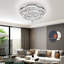 8 - Light Crystal LED Chandelier
