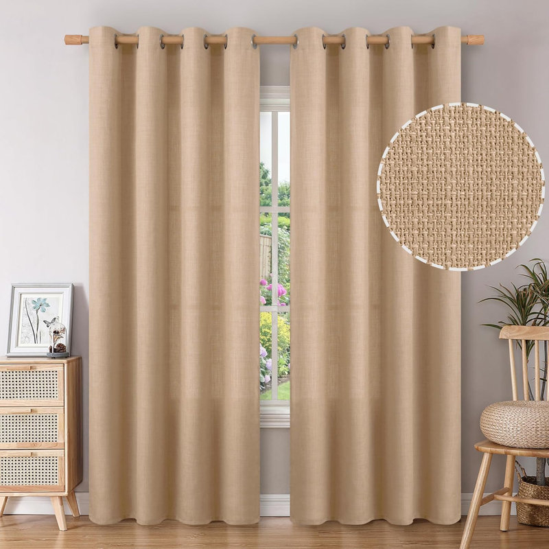 Brown Curtains
