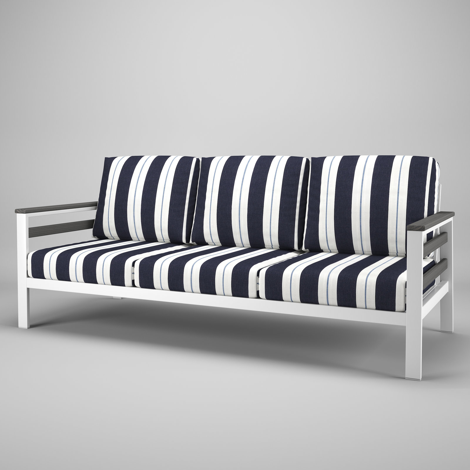 Townsend 80" Sunbrella® Patio Sofa, Relate Harbor