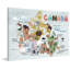 Chaisson «Cloudy Canadian Map», reproduction sur toile tendue-787827108