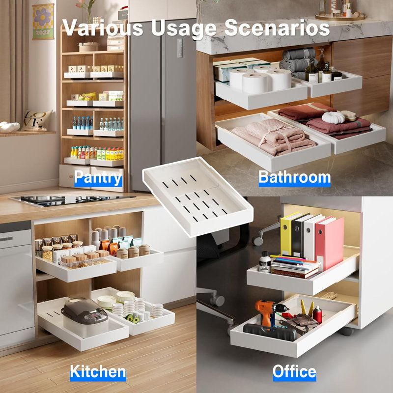 Pull Out Cabinet Storage Box