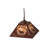 Rustic Lodge 2 - Light Rust Single Pendant