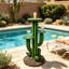 Support pour cactus saguaro en résine de 81 cm (32 po) avec 3 tablettes d'exposition