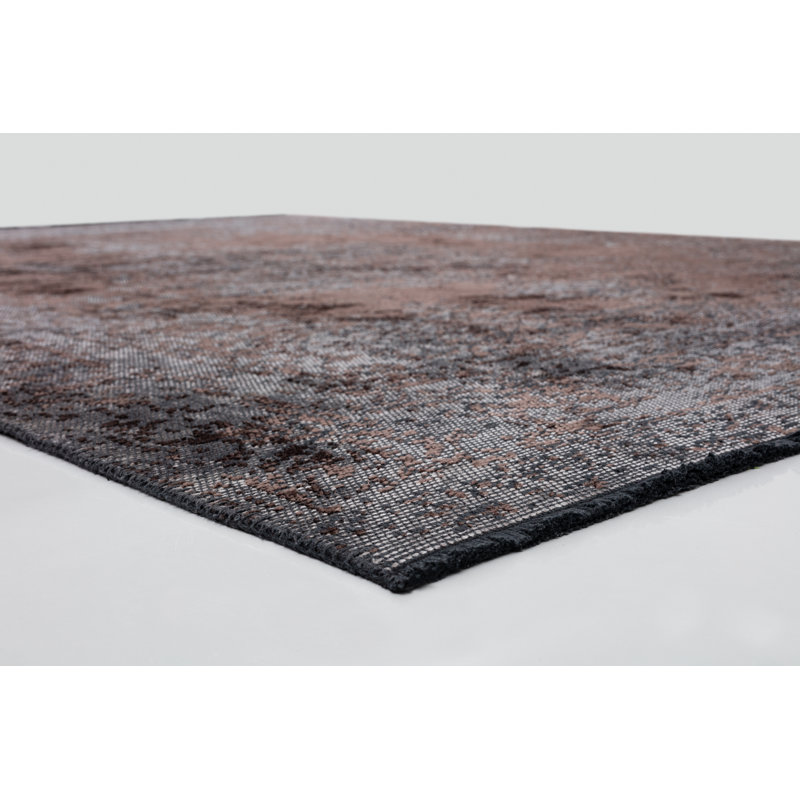 Rapture Gray Brown Oriental Luxury Area Rug, Rectangle 7'10" x 11'2"